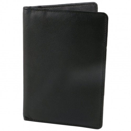 LEATHER PASSPORT COVER SNPC102-BK LEATHER PASSPORT COVER SNPC102-BK